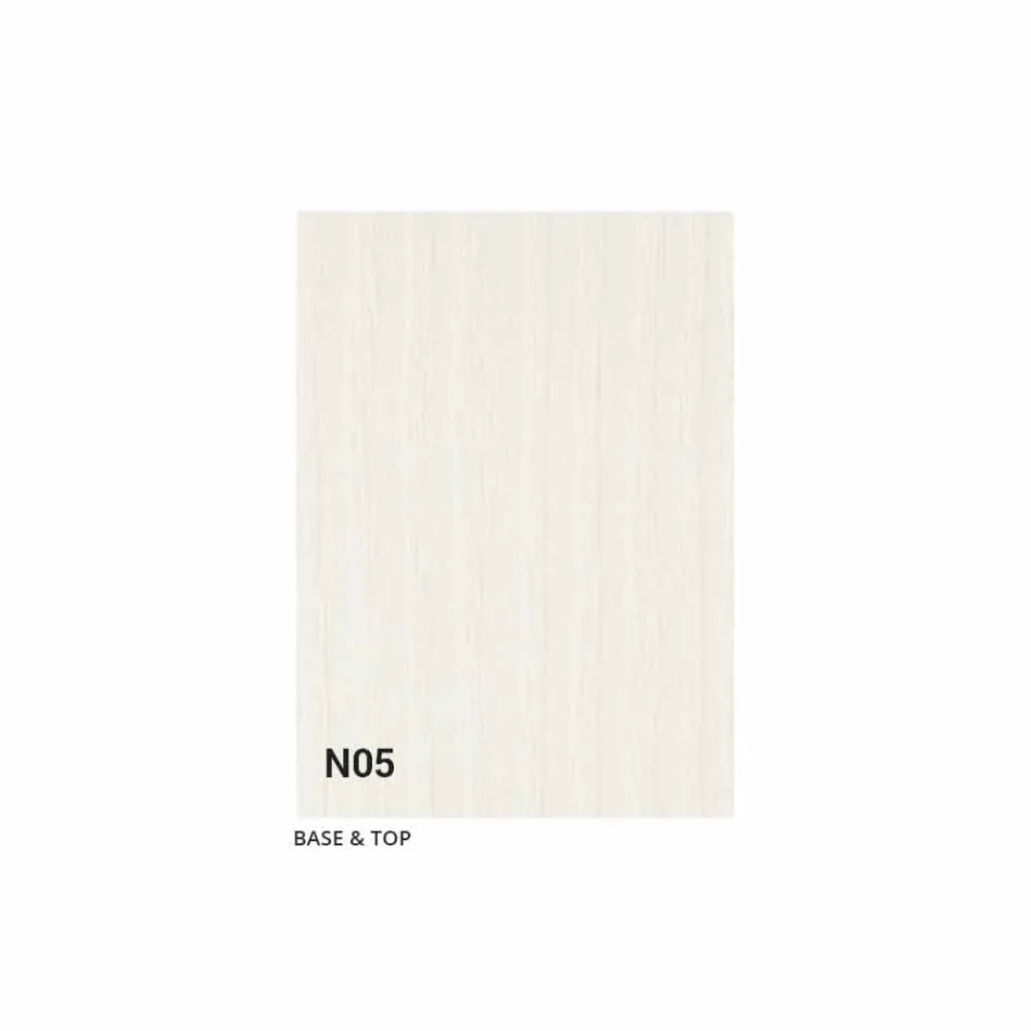 وحدة تحكم قابلة للتمديد حتى 290 سم مع سطح خشبي صنع في إيطاليا - سيريجنو Viadurini