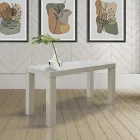 وحدة تحكم قابلة للتمديد من خشب الدردار مع ملحقات مصنوعة في إيطاليا - غاندالف Viadurini