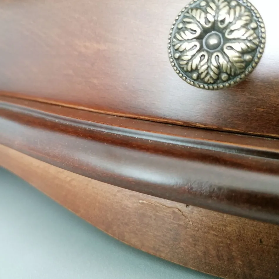 كونسول معلق من خشب باسانو صنع في إيطاليا - تينيا Viadurini