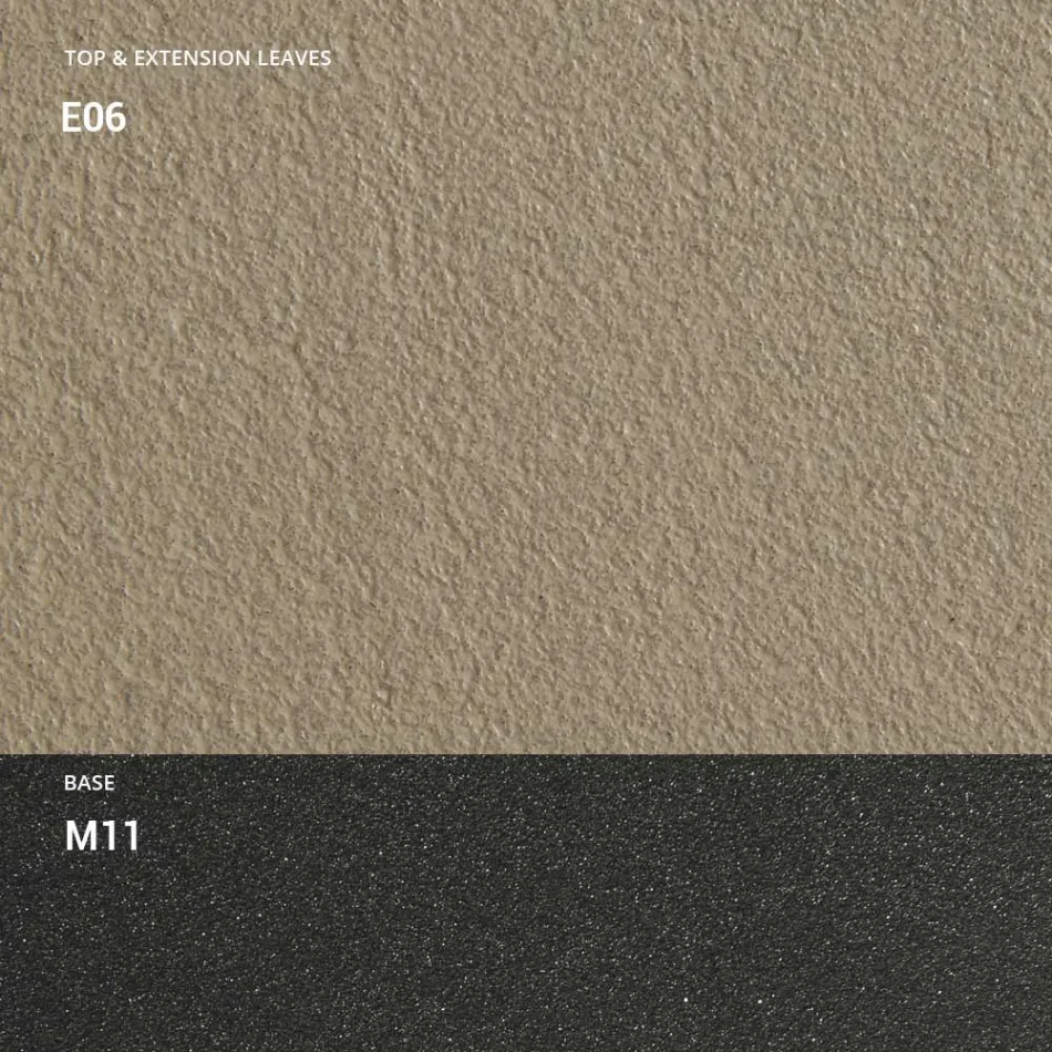 وحدة تحكم مع سطح بتأثير الملاط وقاعدة معدنية صنع في إيطاليا - Timedio Viadurini