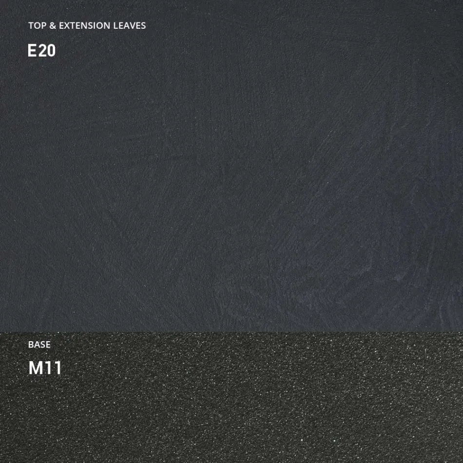 وحدة تحكم مع سطح بتأثير الملاط وقاعدة معدنية صنع في إيطاليا - Timedio Viadurini