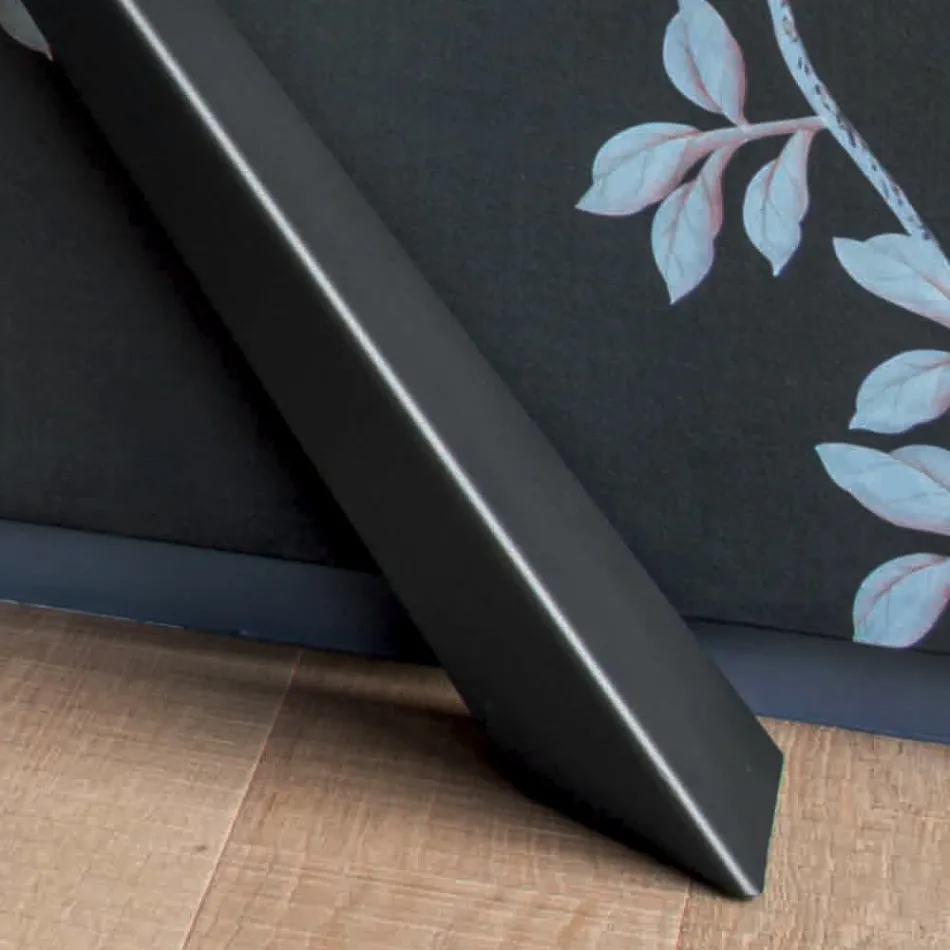 وحدة تحكم مع سطح بتأثير الملاط وقاعدة معدنية صنع في إيطاليا - Timedio Viadurini