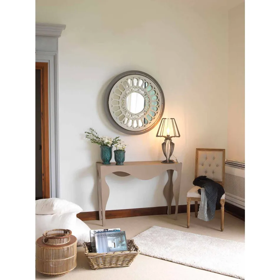 وحدة تحكم غرفة المعيشة بتصميم عصري من الحديد الملون، صنع في إيطاليا - جيرترود Viadurini