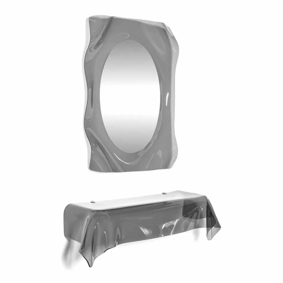 تصميم معاصر من زجاج شبكي مع وحدة تحكم. أمنية ملفوفة Viadurini