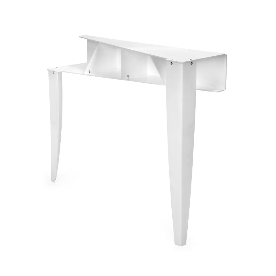 وحدة تحكم ثابتة مع 4 حجرات تخزين للأغراض مصنوعة من مادة PMMA في إيطاليا - علاء الدين Viadurini