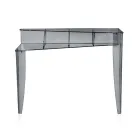 وحدة تحكم ثابتة مع 4 حجرات تخزين للأغراض مصنوعة من مادة PMMA في إيطاليا - علاء الدين Viadurini