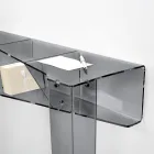 وحدة تحكم ثابتة مع 4 حجرات تخزين للأغراض مصنوعة من مادة PMMA في إيطاليا - علاء الدين Viadurini