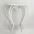 كونسول من الحديد الملون بتصميم عصري صنع في إيطاليا - بارباتا Viadurini