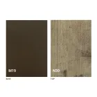 طاولة كونسول من الخشب والمعدن قابلة للتمديد حتى 295 سم صنع في إيطاليا - Timedio Viadurini