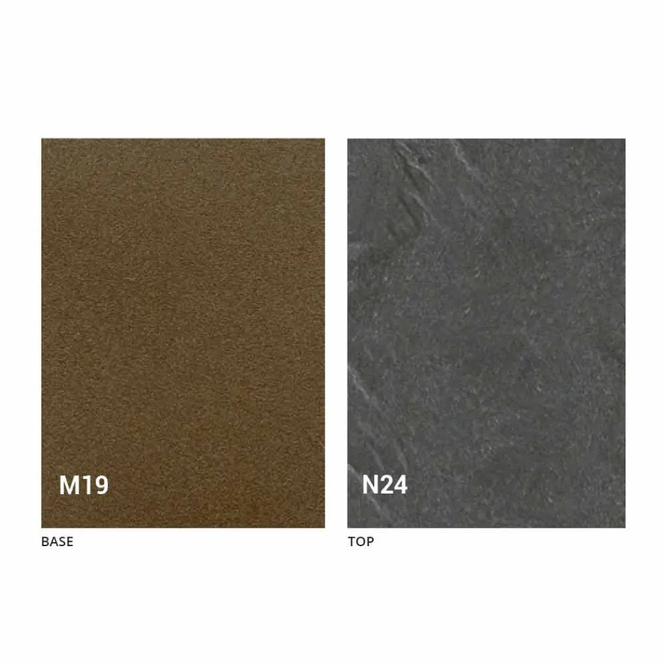 وحدة تحكم من الخشب والمعدن قابلة للتمديد حتى 295 سم صنع في إيطاليا - Timedio Viadurini