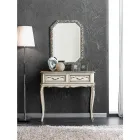 وحدة تحكم مدخل كلاسيكية من الخشب مع أدراج مصنوعة في إيطاليا - ريتشارد Viadurini