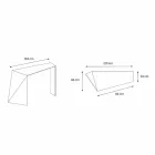 وحدة تحكم للمدخل الحديث مصنوعة من زجاج خفيف الوزن من إيطاليا - روزاليا Viadurini