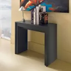 طاولة طعام/كونسول قابلة للتمديد، الطول 42.50 سم / العرض 302.50 سم، ألفارو Viadurini