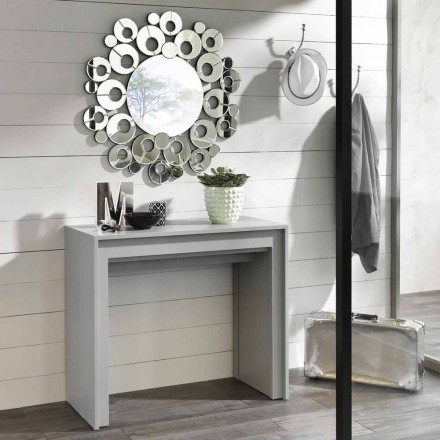 طاولة طعام/كونسول قابلة للتمديد، الطول 42.50 سم / العرض 302.50 سم، ألفارو Viadurini