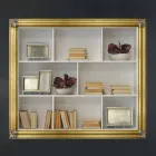 إطار بلازما مثبت على الحائط من خشب الأيوس والتنوب صنع في إيطاليا جوليو Viadurini