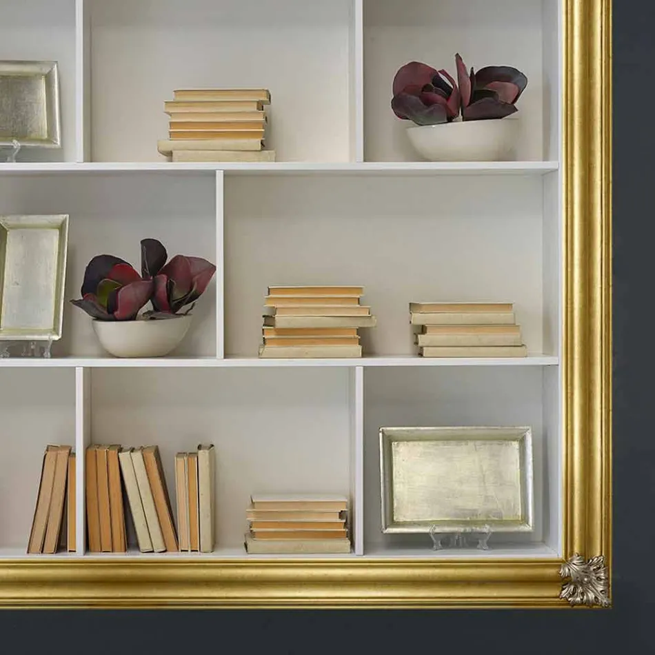 إطار بلازما مثبت على الحائط من خشب الأيوس والتنوب صنع في إيطاليا جوليو Viadurini