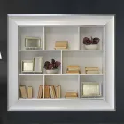 إطار حامل بلازما حائطي خشبي مصنوع يدويًا في إيطاليا Tommaso Viadurini