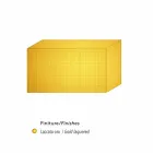 2 خزانة جانبية سوداء اللون مع بابين وخزانة أدراج قابلة للإزالة فلورا Viadurini