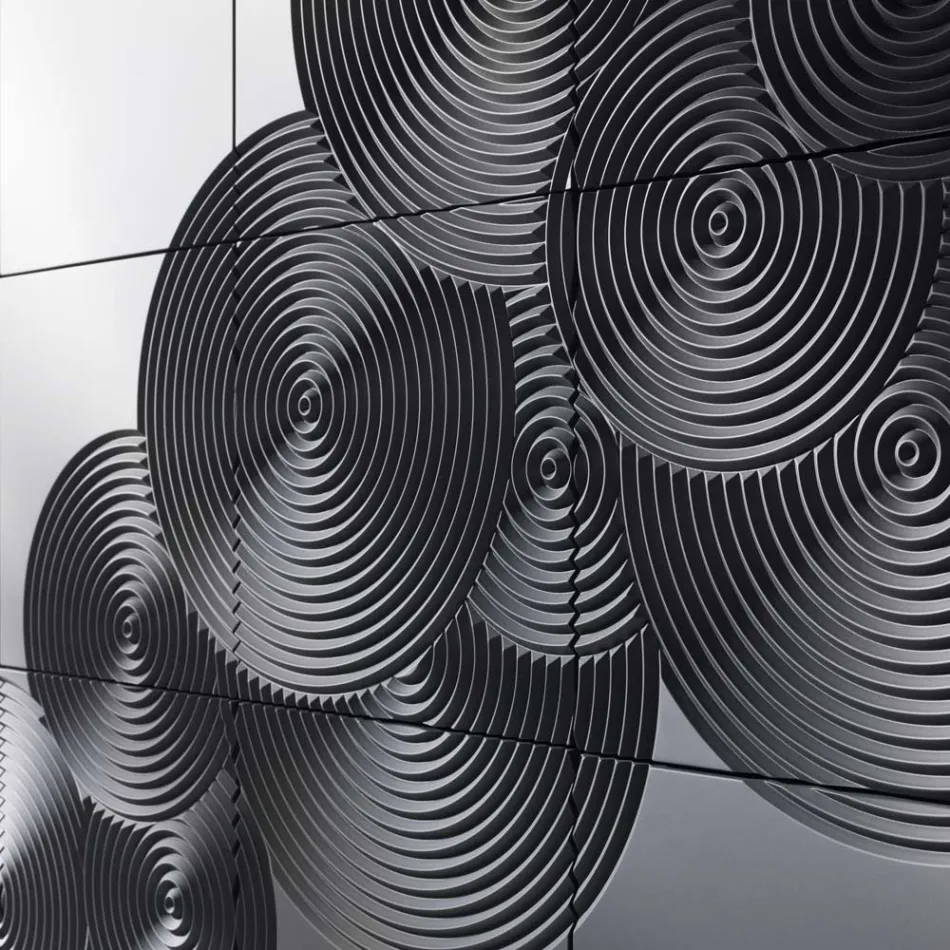 خزانة جانبية بتصميم عصري بـ 8 أبواب من أرديسيا، باللون الأبيض أو الأسود أو الذهبي Viadurini