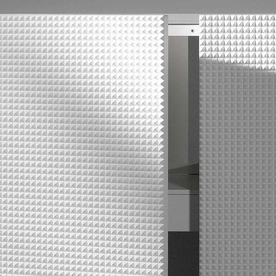 خزانة جانبية بتصميم مكون من نموذجين من الأزهار باللون الأبيض أو الأسود أو الذهبي Viadurini