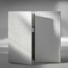 خزانة جانبية بتصميم مكون من نموذجين من الأزهار باللون الأبيض أو الأسود أو الذهبي Viadurini