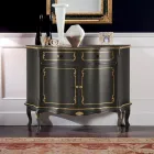 خزانة جانبية فاخرة ببابين ودرج خشبي واحد، صنع في إيطاليا - ليونور Viadurini