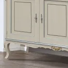 خزانة جانبية خشبية فاخرة بأبواب وأدراج مصنوعة في إيطاليا - شيفرني Viadurini