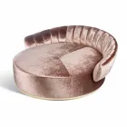 سرير نهاري مصنوع من القماش بنسبة 100% في إيطاليا Belle 2 Viadurini