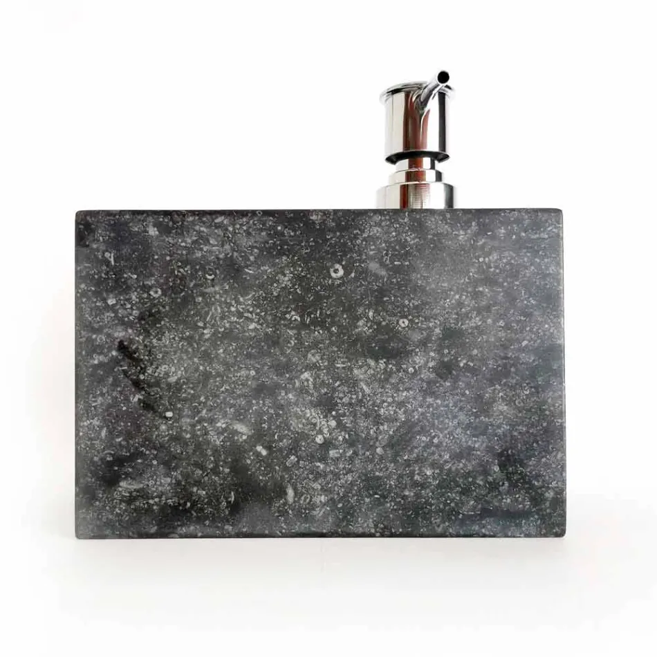 موزع صابون سائل بزجاج رخامي صنع في إيطاليا - كليك Viadurini