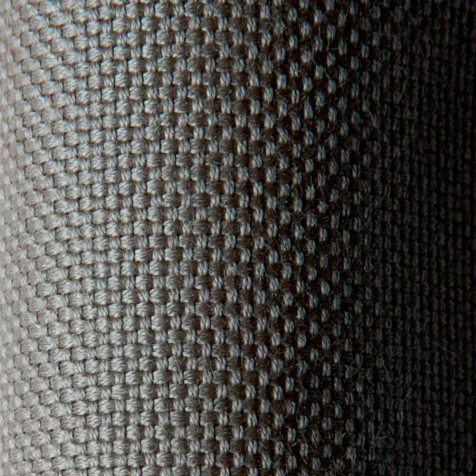 أريكة خارجية بمقعدين مصنوعة من القماش والمعدن بتصميم إيطالي - سيليا Viadurini