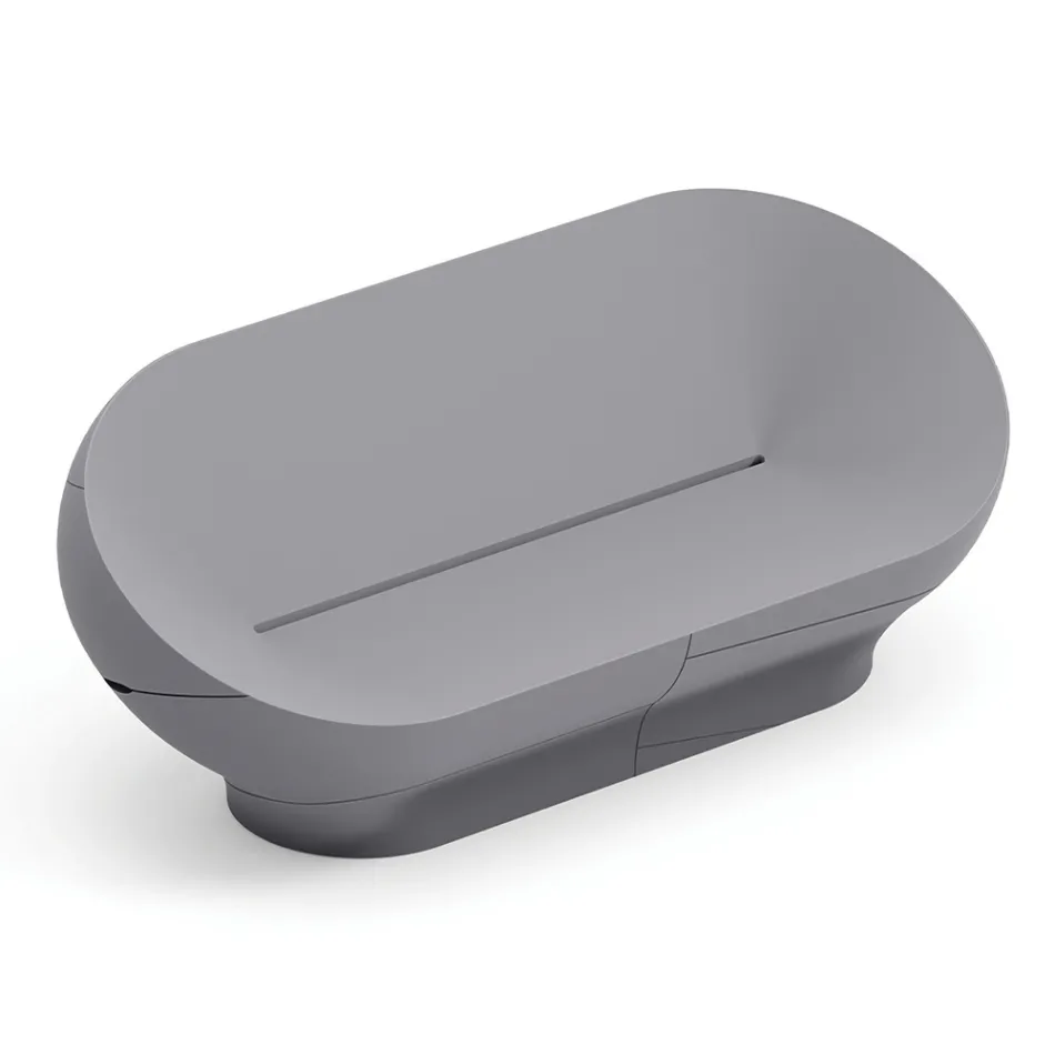 أريكة خارجية من البولي إيثيلين متوفرة بألوان متنوعة - منشفة Viadurini