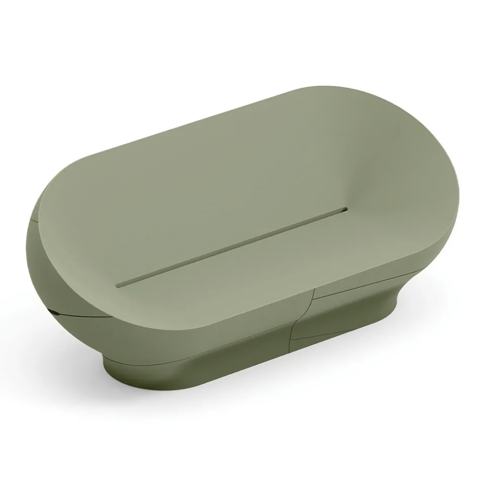 أريكة خارجية من البولي إيثيلين متوفرة بألوان متنوعة - منشفة Viadurini