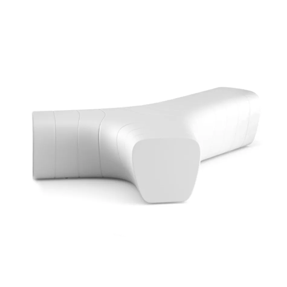 أريكة مكتب من البولي إيثيلين بلون غير لامع، صنع في إيطاليا - جالاتيا Viadurini