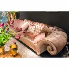 أريكة من الكتان من قماش كابيتونيه الكلاسيكي من بالو Viadurini