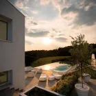 أريكة خارجية حديثة مصنوعة من البولي إيثيلين بتصميم إيطالي - إرفين Viadurini