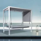 أرجوحة حديقة معلقة مصنوعة من الألومنيوم المطلي - بروكارد Viadurini