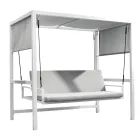 أرجوحة حديقة معلقة مصنوعة من الألومنيوم المطلي - بروكارد Viadurini