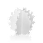 عنصر زخرفي من زجاج شبكي على شكل صبار، صنع في إيطاليا - وودي Viadurini