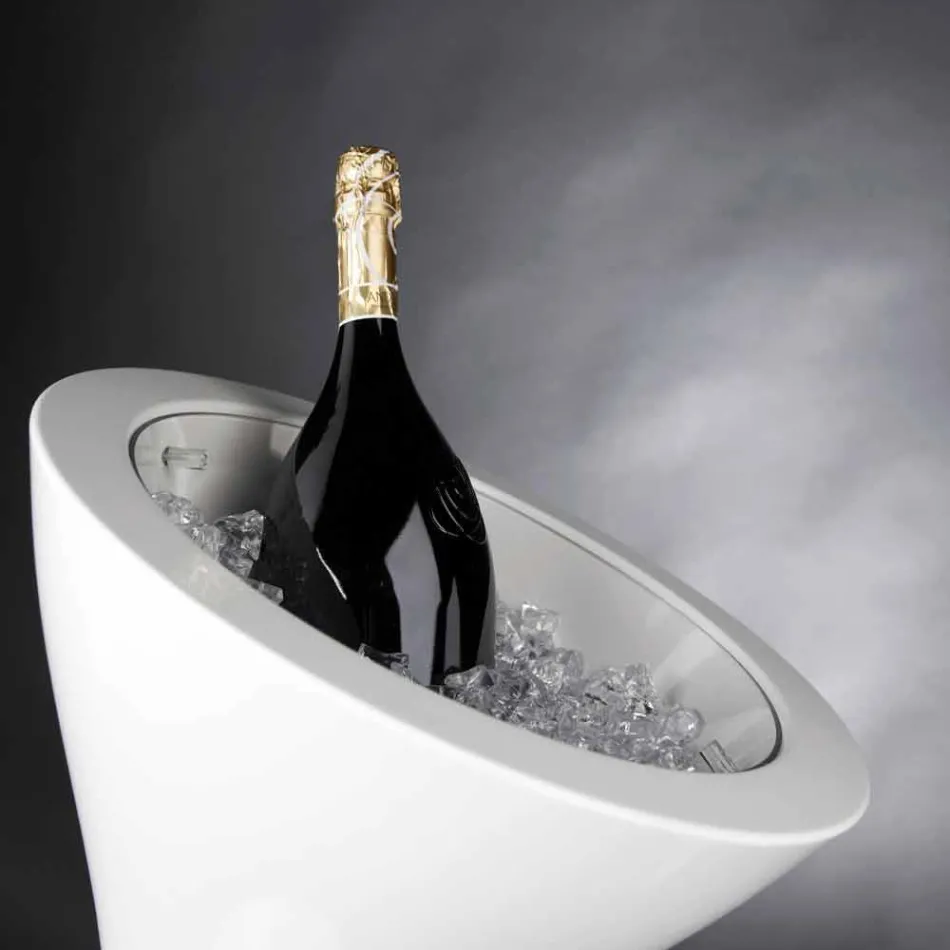 فرابيه أرضي من البولي إيثيلين الأبيض صنع في إيطاليا - براتيسلافا Viadurini