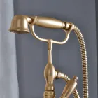 مجموعة أحواض استحمام أرضية مع دش يدوي ودش مرن، صنع في إيطاليا - ميلانو Viadurini