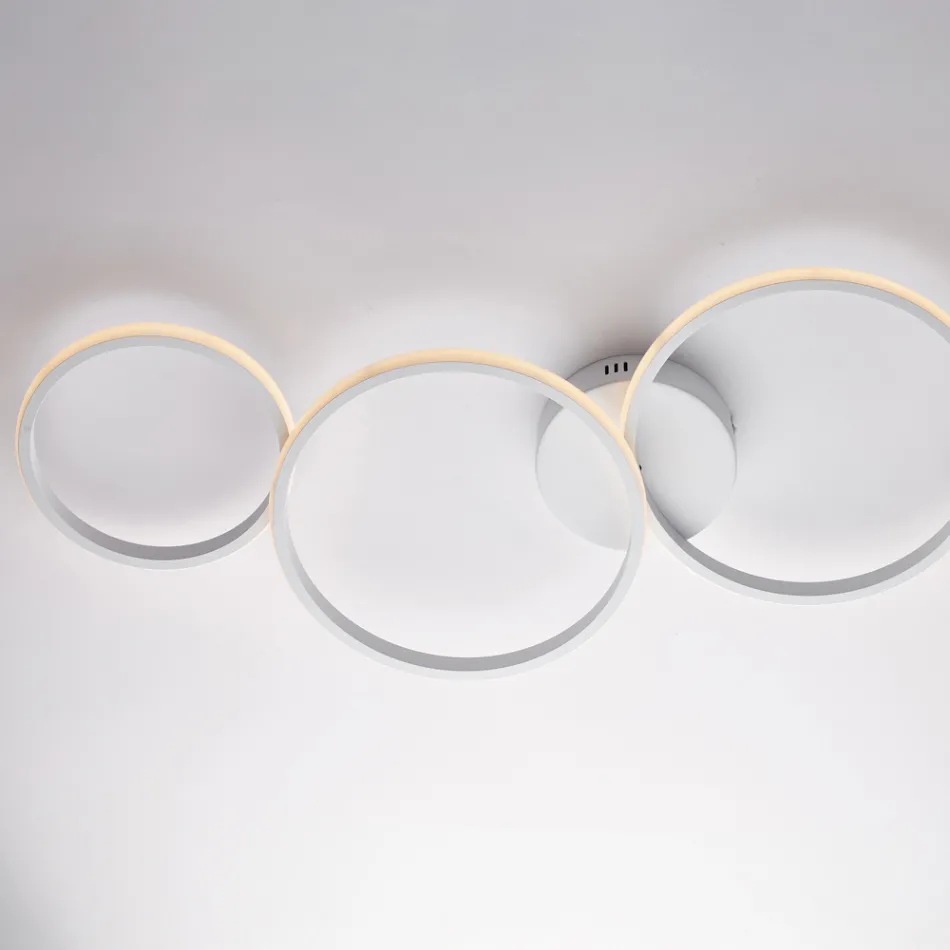 إضاءة مصممة من الزجاج والمعدن، صناعة إيطالية، للإبداع - ألديباران Viadurini