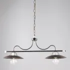 إضاءة مصنوعة في إيطاليا من الزجاج والمعدن للمساحات الراقية - إكوينوزيو Viadurini