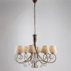 إضاءة مصنوعة في إيطاليا من الزجاج والمعدن لخلق مساحات أنيقة - دراكو Viadurini