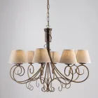 إضاءة مصنوعة في إيطاليا من الزجاج والمعدن لخلق مساحات أنيقة - دراكو Viadurini