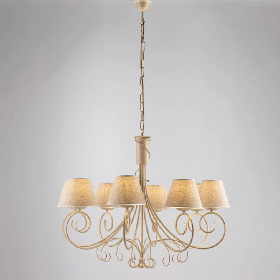 إضاءة مصنوعة في إيطاليا من الزجاج والمعدن لخلق مساحات أنيقة - دراكو Viadurini