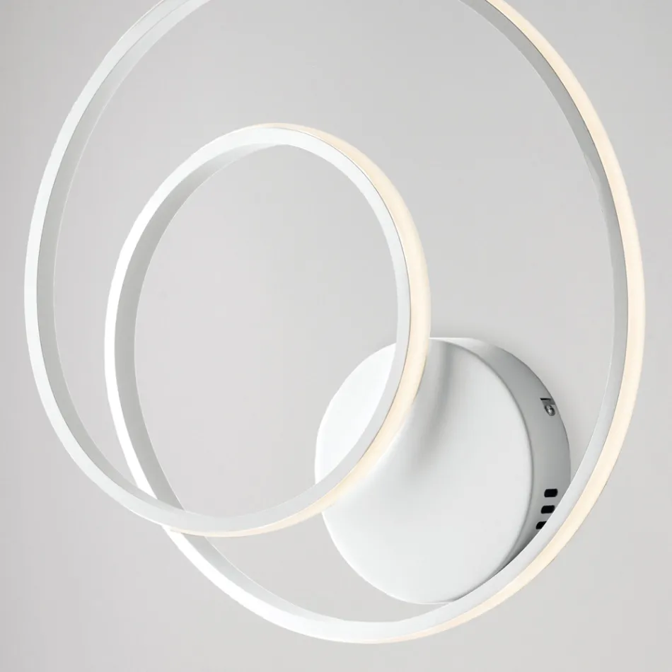 إضاءة مصنوعة في إيطاليا من الزجاج والمعدن لخلق أجواء أنيقة – هابل Viadurini