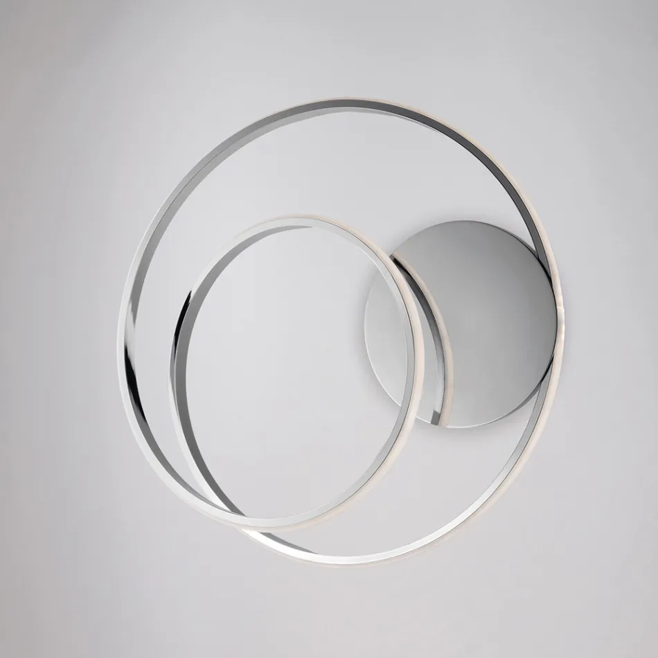 إضاءة مصنوعة في إيطاليا من الزجاج والمعدن لخلق أجواء أنيقة – هابل Viadurini