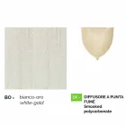 مصباح حائط من الألومنيوم الأبيض صنع في إيطاليا، أنوسكا Viadurini