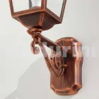 كريستل، مصباح حائط للحديقة من الألومنيوم مصنوع في إيطاليا Viadurini