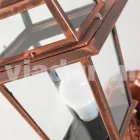 كريستل، مصباح حائط للحديقة من الألومنيوم مصنوع في إيطاليا Viadurini